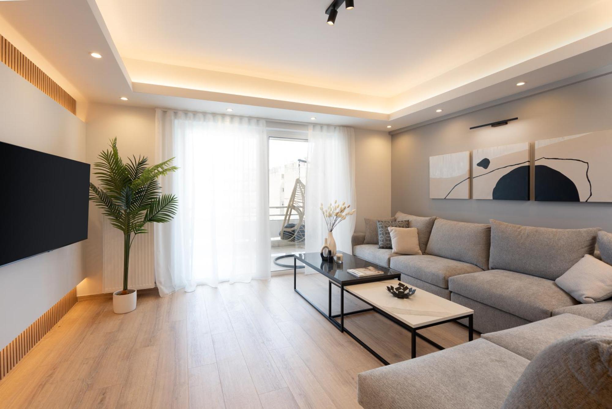 Luxury 4 Bedrooms Apartment Near Flisvos Marina Piräus Exterior foto