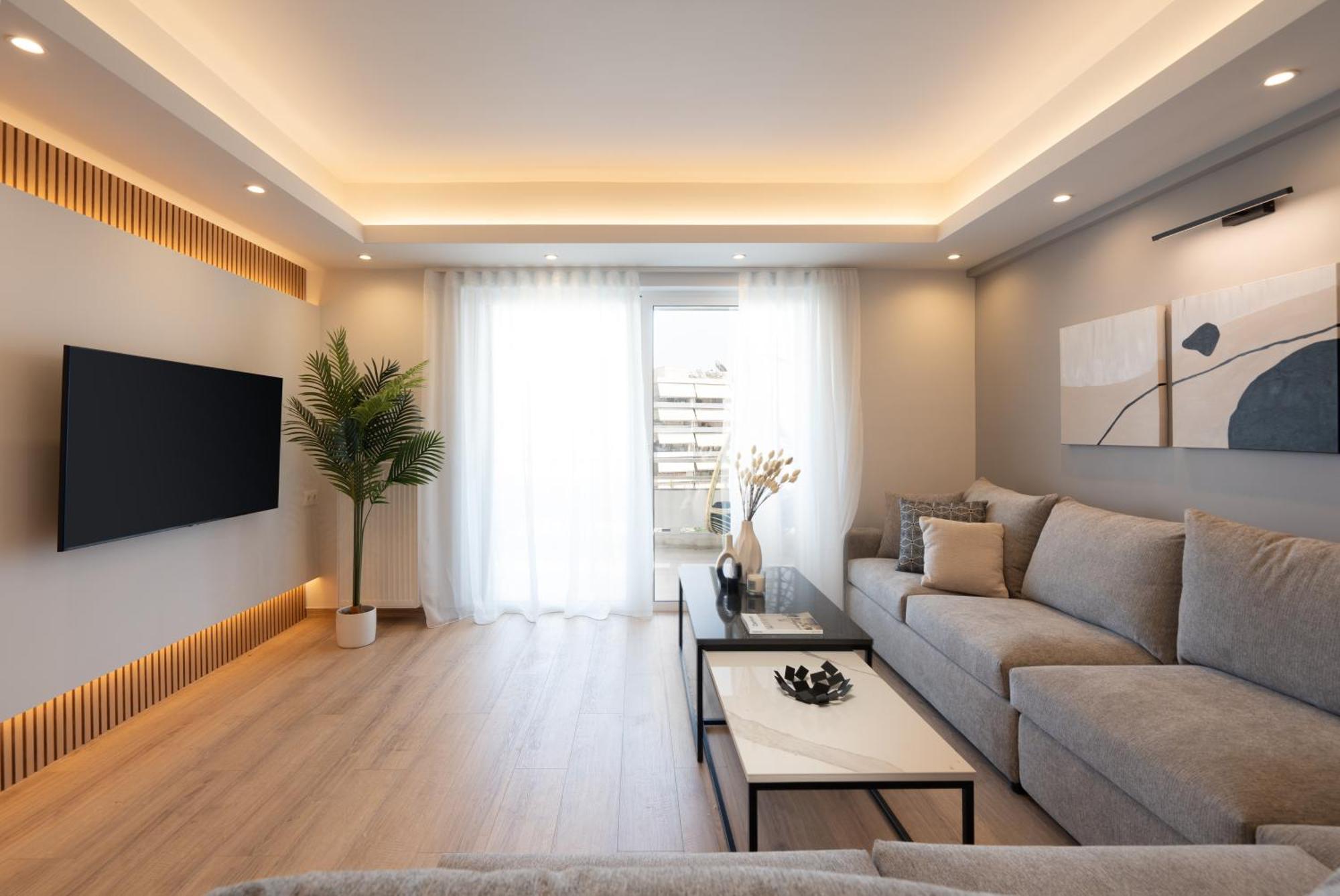 Luxury 4 Bedrooms Apartment Near Flisvos Marina Piräus Exterior foto
